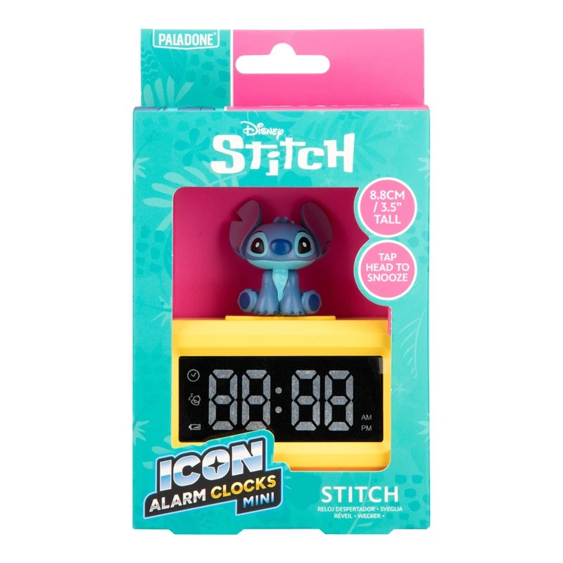Будилник Stitch с мини фигурка