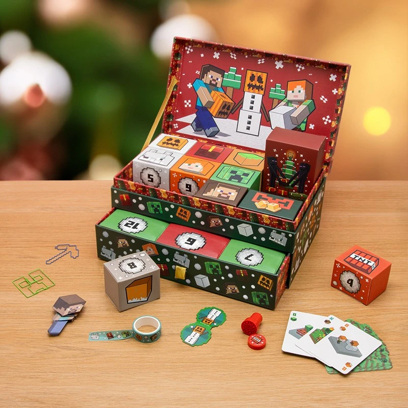Коледен календар Minecraft box