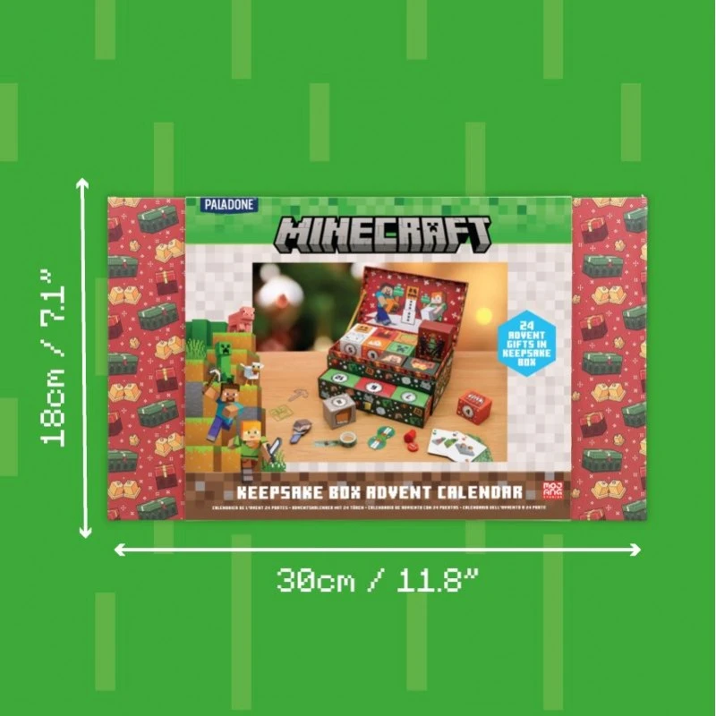 Коледен календар Minecraft box