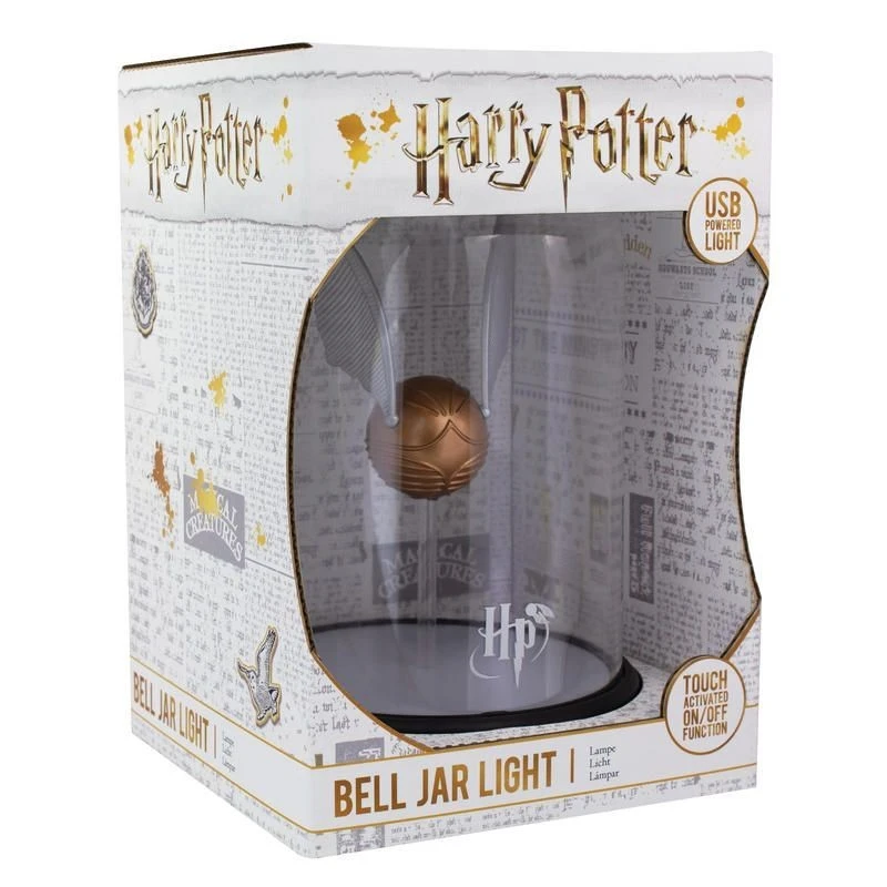 Детска нощна лампа Harry Potter Golden Snitch, Прозрачна