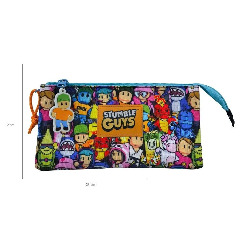 Моливник с три отделения Stumble Guys Squad