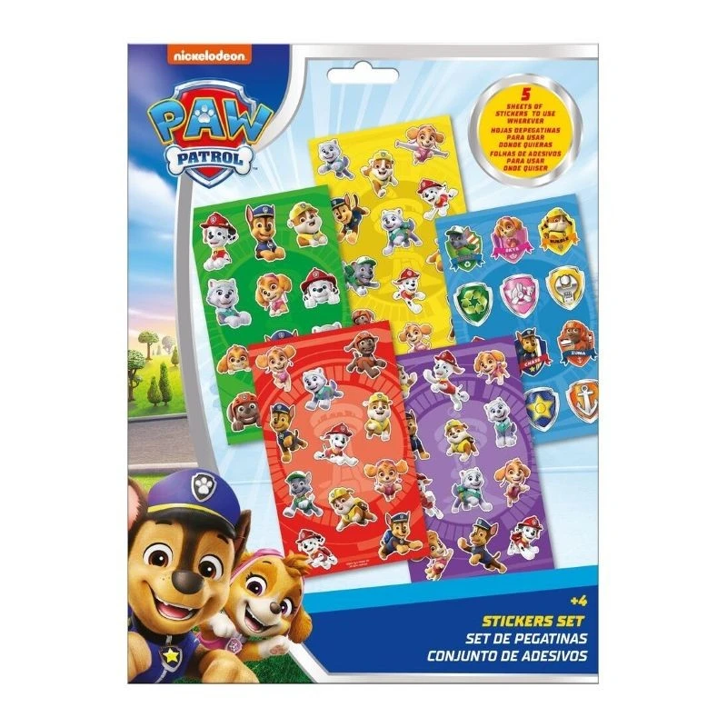 Комплект стикери Paw Patrol 5 бр.
