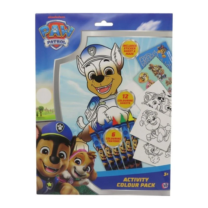 Сет плик за оцветяване Paw Patrol