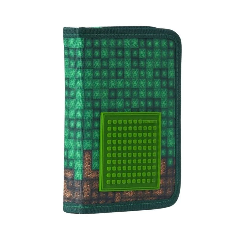 Ученически несесер Pixie Crew Explorer без съдържание, 14.5 x 19 x 3 cm, Многоцветен