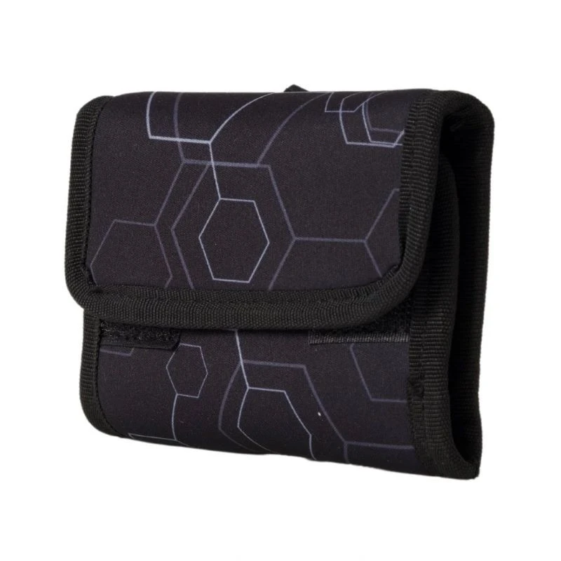 Портфейл Pixie Crew Hexa Black, 10 x 13 x 2 cm, Черен