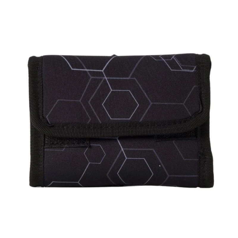 Портфейл Pixie Crew Hexa Black, 10 x 13 x 2 cm, Черен