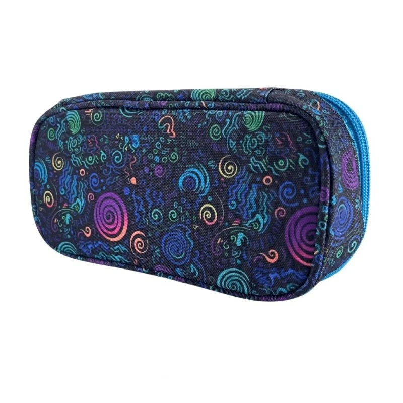 Ученически несесер Pixie Crew Spiral Magic, 11 x 22 x 5 cm, Многоцветен