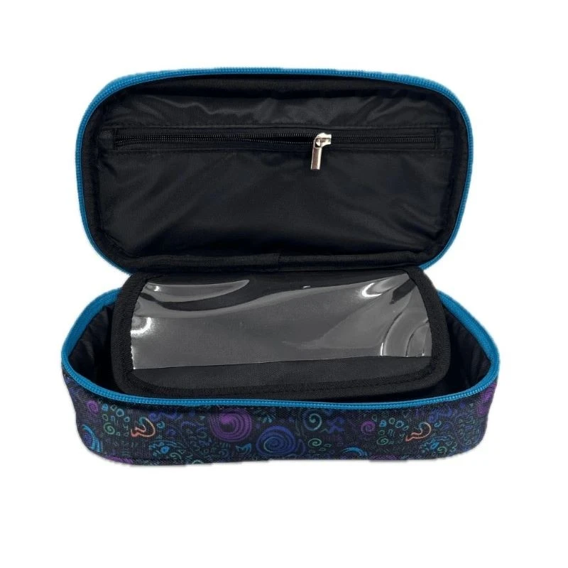 Ученически несесер Pixie Crew Spiral Magic, 11 x 22 x 5 cm, Многоцветен