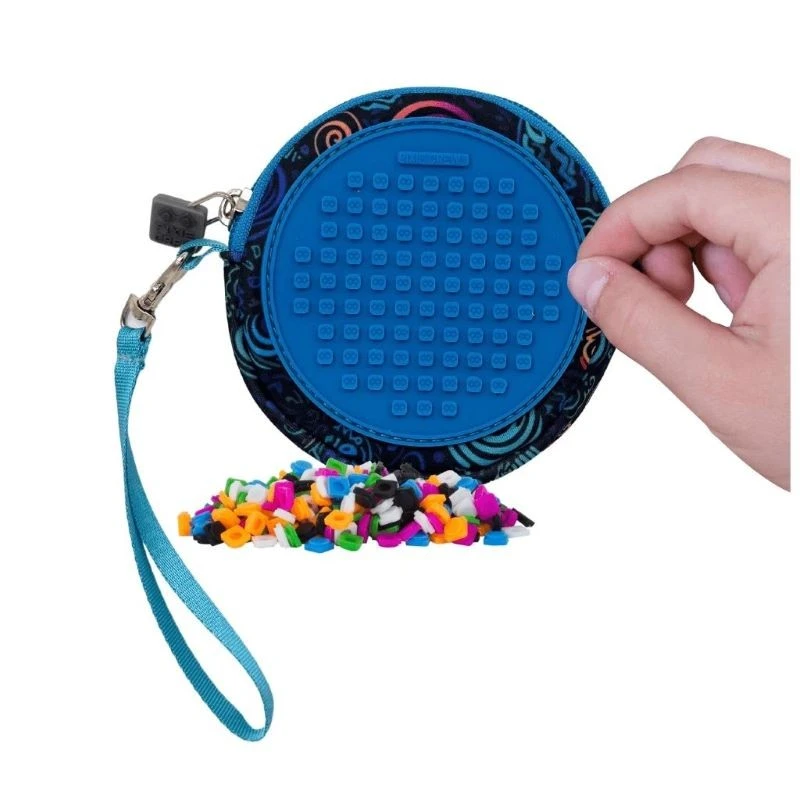 Кръгло портмоне Pixie Crew Spiral Magic, 12 x 12 cm, Многоцветен