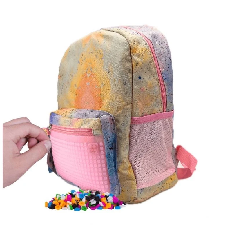 Раница за детска градина Pixie Crew Pink Glitternox, 27 x 34&nbsp;x 15 cm, Розов