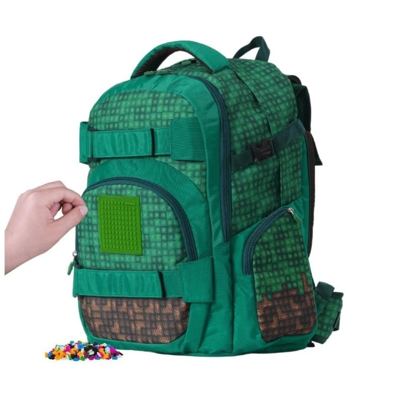 Ученическа раница Pixie Crew Explorer ергономична, 30 x 38 x 12 cm, Многоцветен