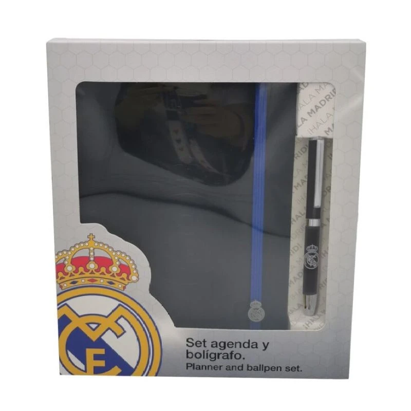 Комплект тефтер и химикал Real Madrid