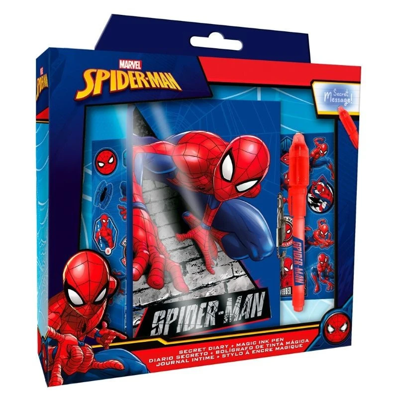 Дневник с магически химикал Spiderman