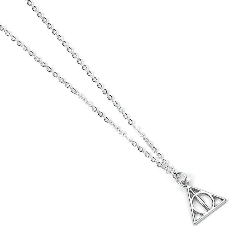 Колие Harry Potter Deathly Hallows, 40 см, Сив