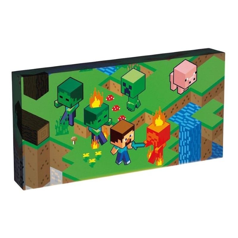 LED декоративно пано Minecraft Isometric