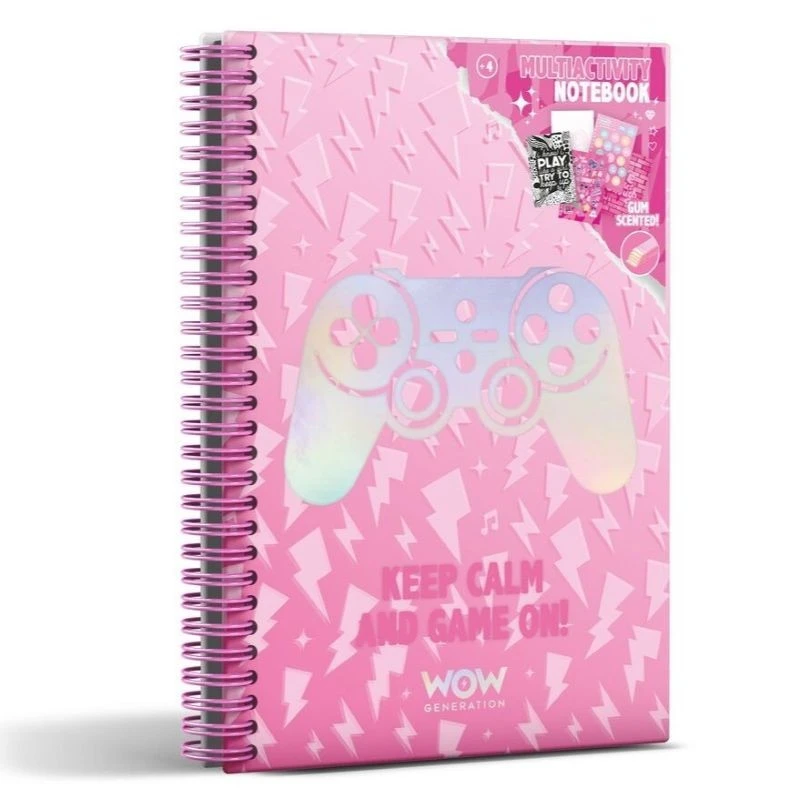 Ароматизиран многофункционален тефтер WOW Generation Gamer Valentina