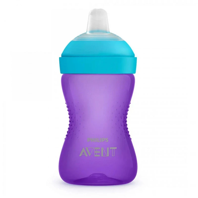Philips Avent Неразливаща се чаша с мек накрайник 9М+ 300мл - момиче