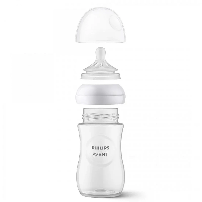 Philips Avent ШИШЕ Natural Response 3.0 с биберон 3м+, 2 x 330мл