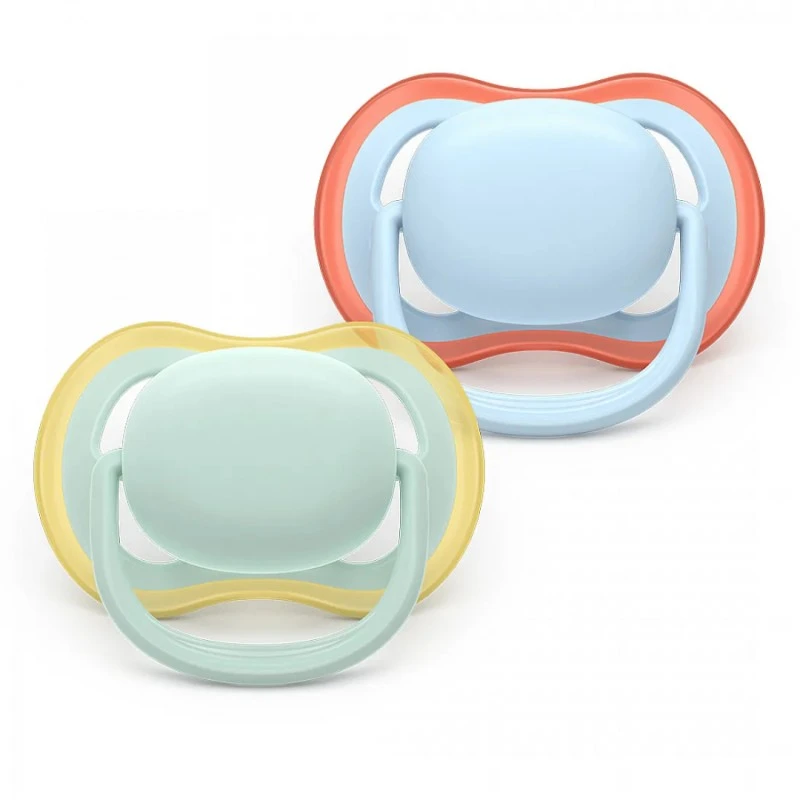 Philips Avent ЗАЛЪГАЛКИ - ULTRA AIR + стерил. кутия (0-6м) пастелни, момче