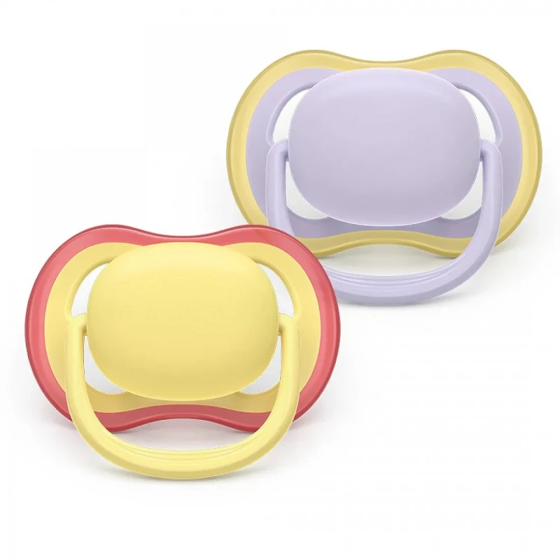 Philips Avent ЗАЛЪГАЛКИ - ULTRA AIR + стерил. кутия (0-6м) пастелни, момиче
