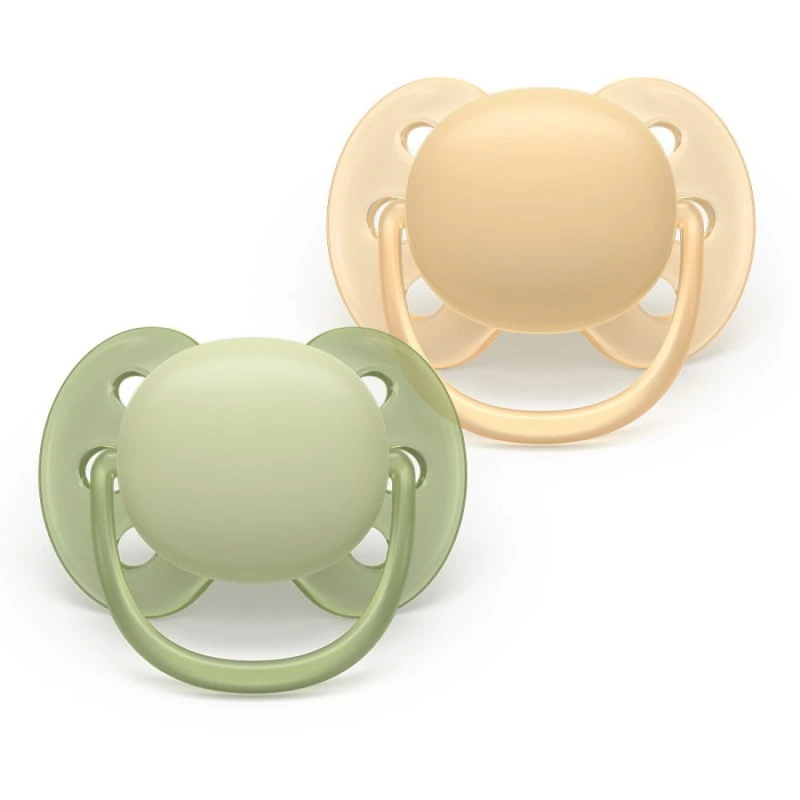Philips Avent ЗАЛЪГАЛКИ - ULTRA SOFT + стерил. кутия (6-18м) пастелни, момче