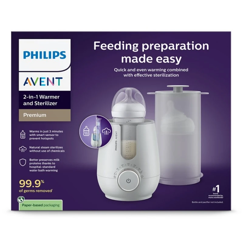 Philips Avent СТЕРИЛИЗАТОР и ПОДГРЕВАТЕЛ 2 в 1