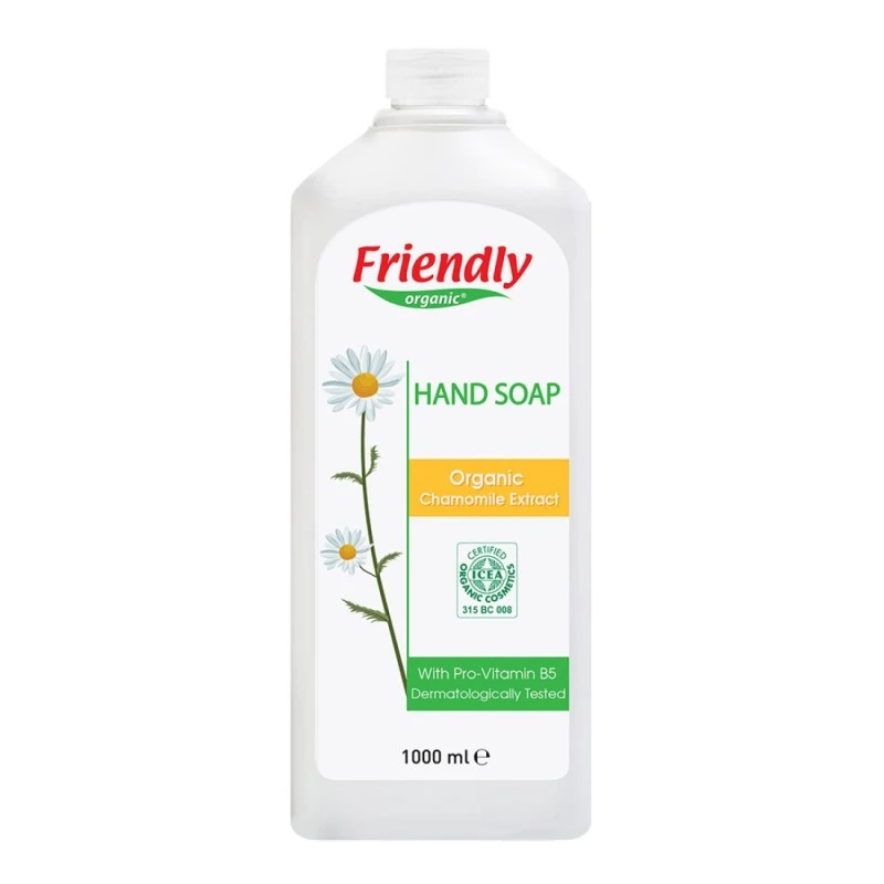 Friendly Organic Натурален сапун за ръце с екстракт от лайка 1000мл