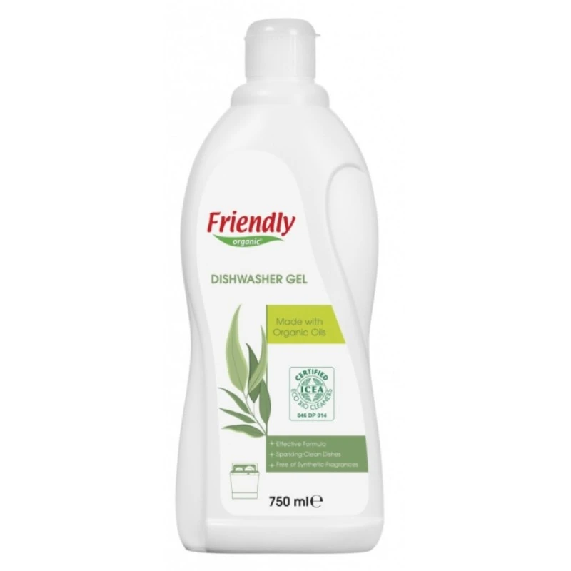 Friendly Organic Препарат за съдомиялна (гел) 750мл
