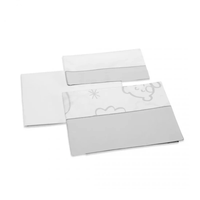 Спален комплект от 3 части Dolce Luce Grey за легло 60/120