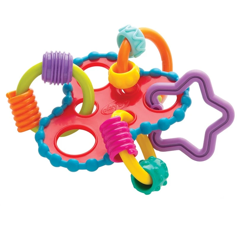 PLAYGRO ДРЪНКАЛКА С РИНГОВЕ 3М+