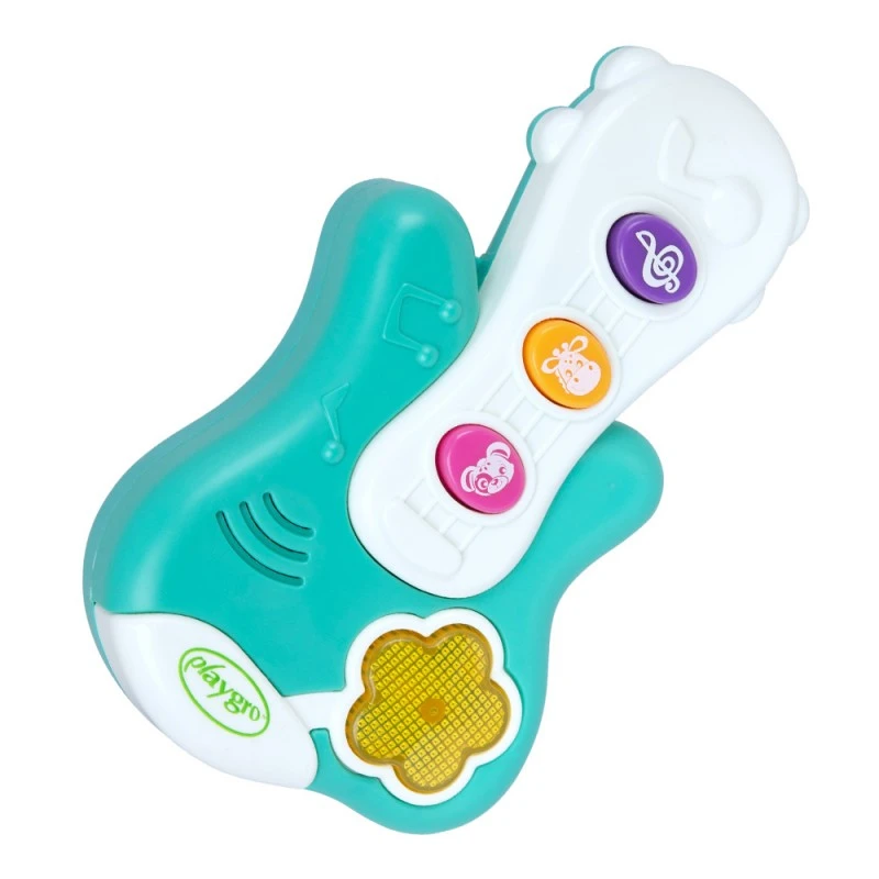 PLAYGRO АКТИВНА ИГРАЧКА КИТАРА СЪС СВЕТЛИНА И ЗВУЦИ 9М+