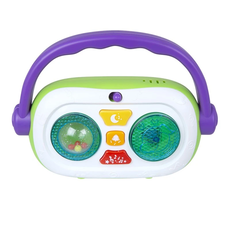 PLAYGRO АКТИВНА ИГРАЧКА РАДИО СЪС СВЕТЛИНА И ЗВУЦИ 9М+