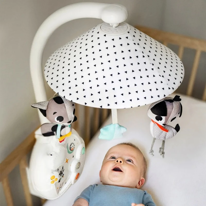 TINY LOVE Музикална въртележка, проектор и нощна лампа Magical Night black&white