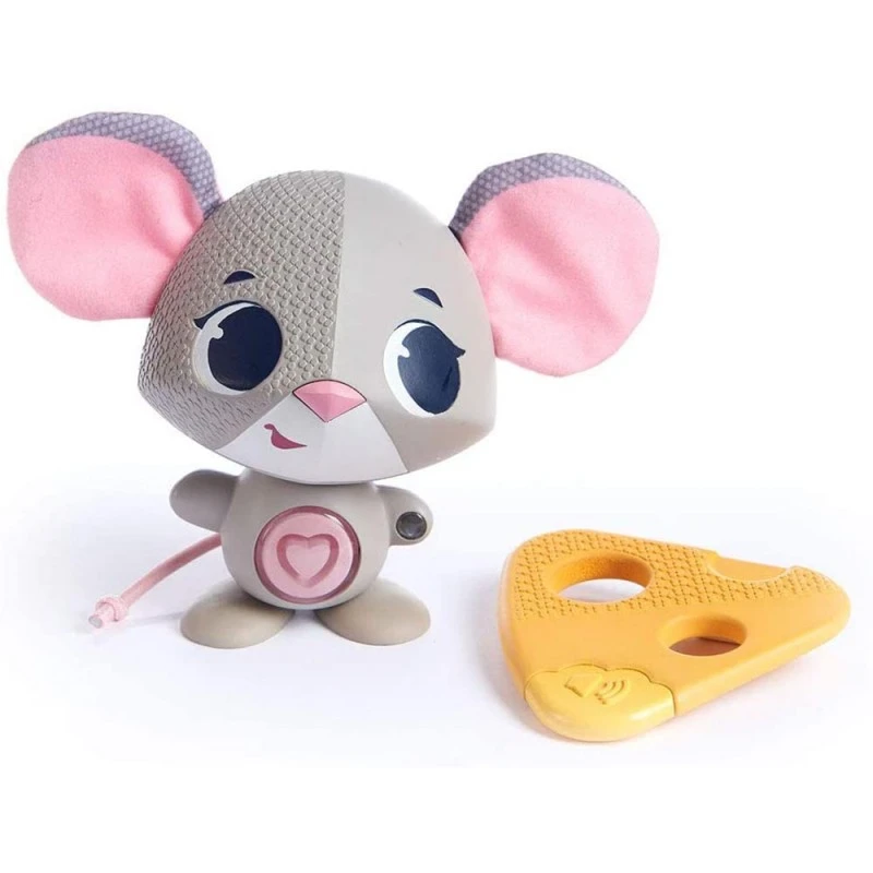 Интерактивна играчка Tiny Love Wonder Buddies Coco (сиво мишле), 12м+