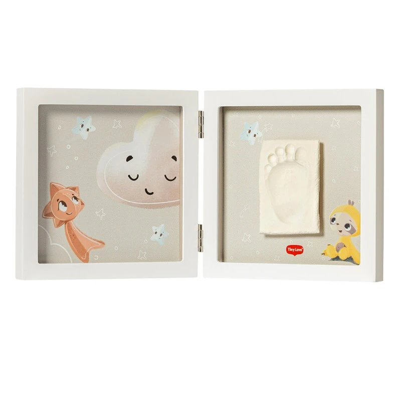 TINY LOVE Рамка за Отпечатък и Снимка Tiny Creations (бяла рамка) 0м+