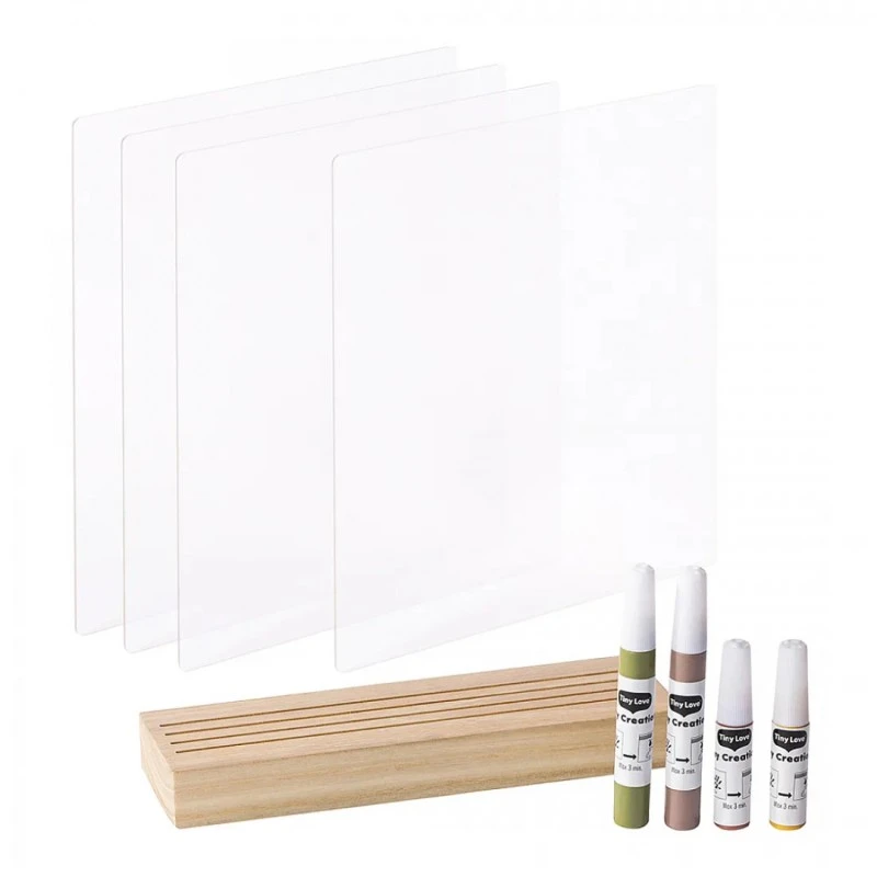 TINY LOVE Семеен Отпечатък с боички Tiny Creations (пластове) 0м+