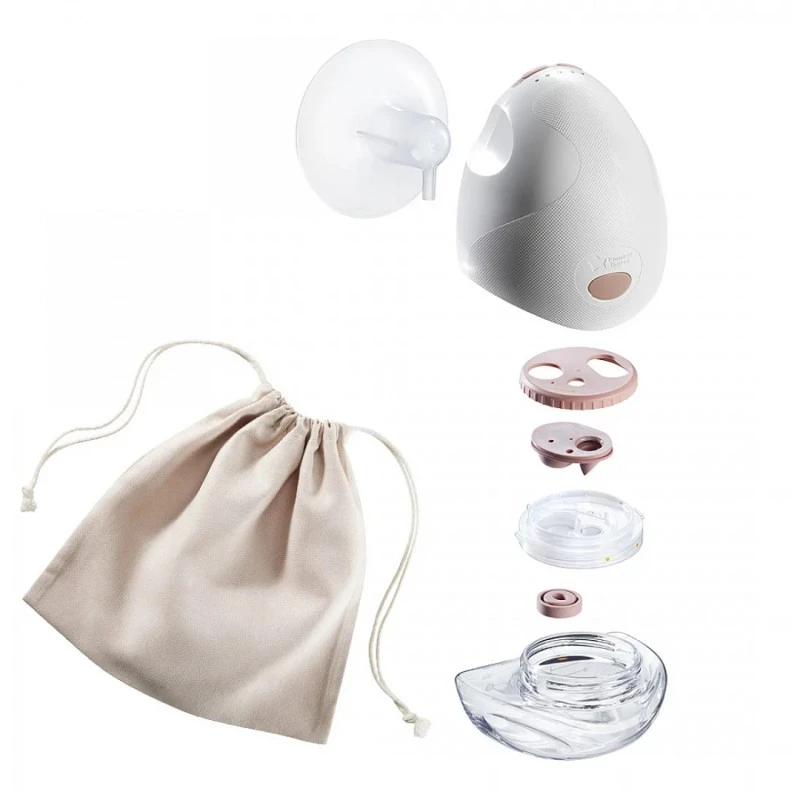 Philips Avent К-КТ: Ел. помпа Essential 4+4 функции,1 шише NR 125мл,5 торбички за кърма,4 подплънки