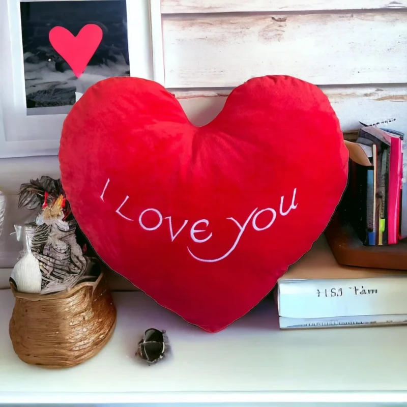 Плюшена играчка ТЕА 46936, Сърце I Love you, 45 см