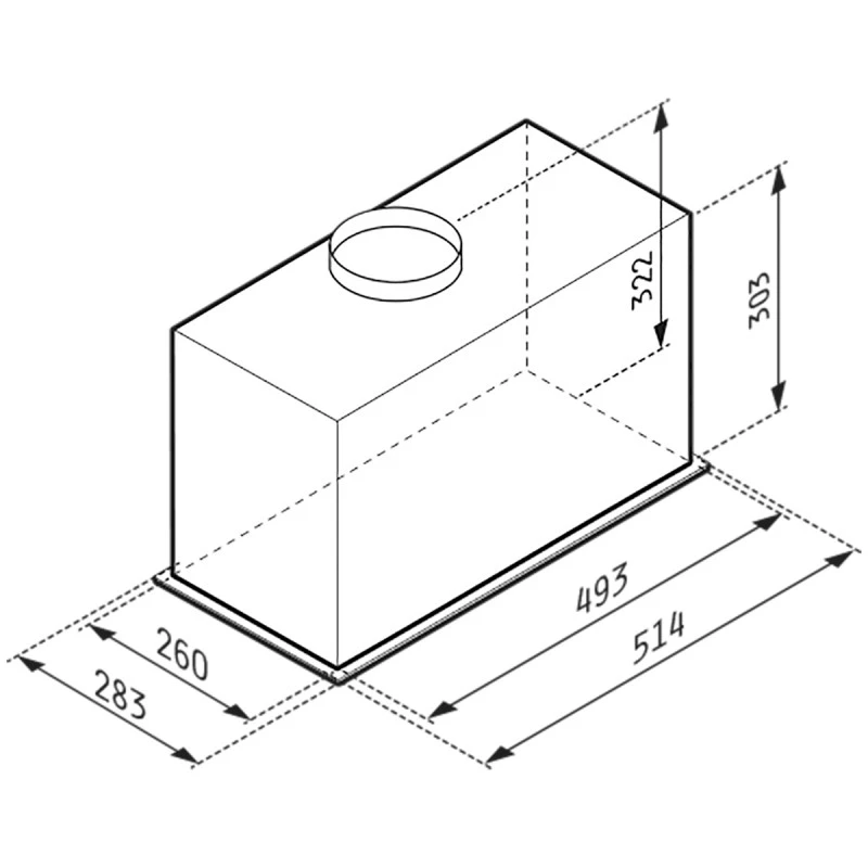 АБСОРБАТОР ЗА ПЪЛНО ВГРАЖДАНЕ INTEGRATED TURBO EF
