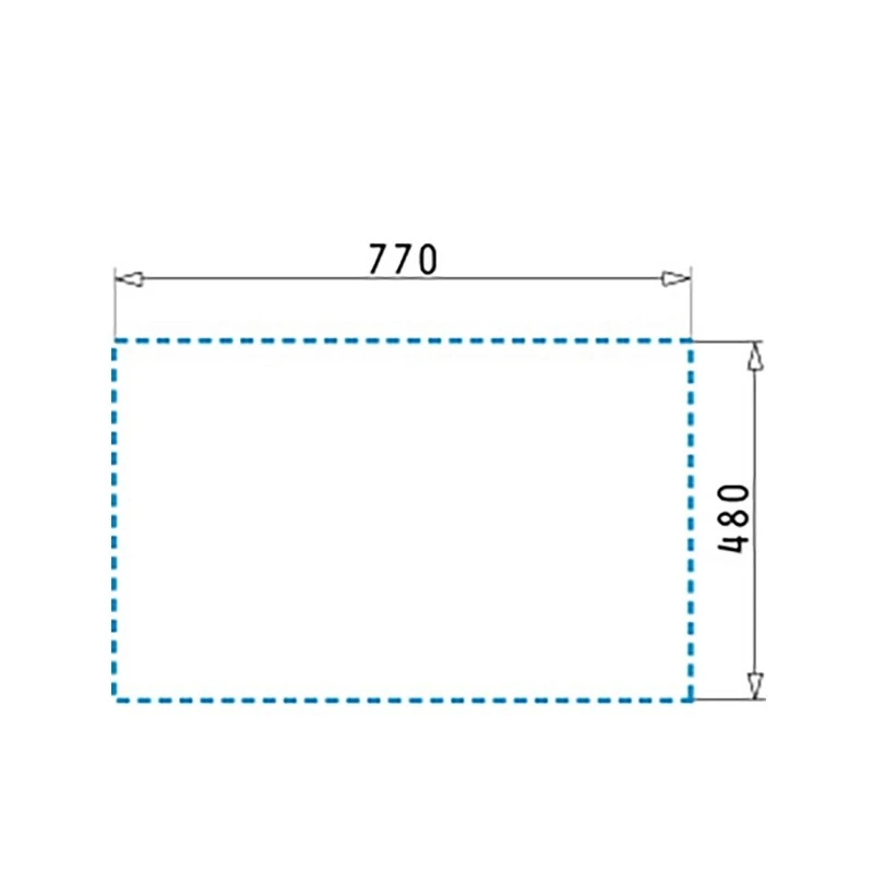 Мивка с преливник Pyramis Pyragranite Camea (79x50) 1B 1D, гранит, метално сиво