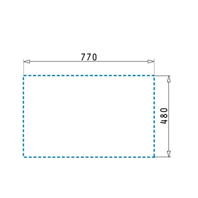 Мивка с преливник Pyramis Pyragranite Camea (79x50) 1B 1D, гранит, черно
