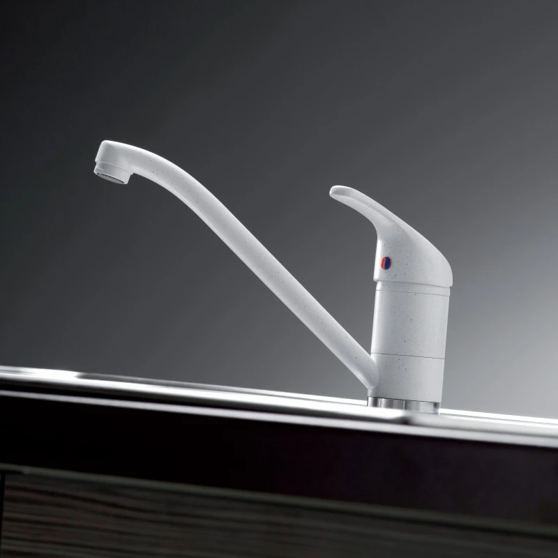 Смесител за кухня Pyramis Modo, 1/2", сняг