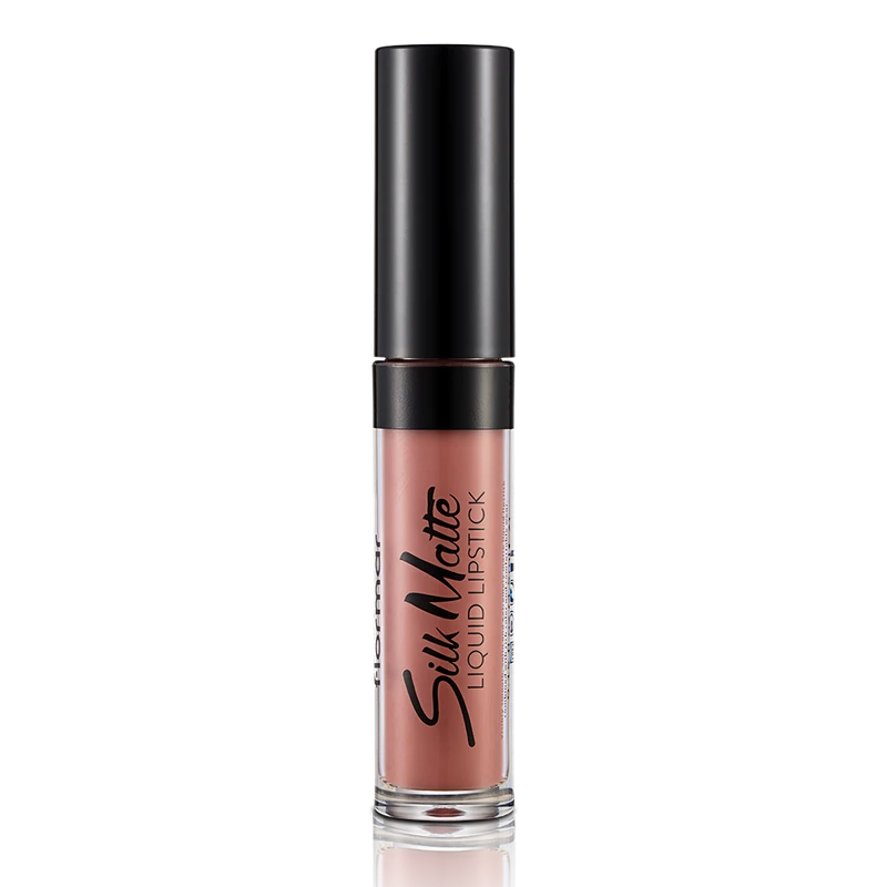  Течно матово червило Flormar, Silk Matte, Fall rose, 002 