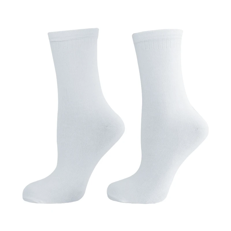 Мъжки чорапи Agiva Happy Foottopia, От бамбук, Бял, 43-46