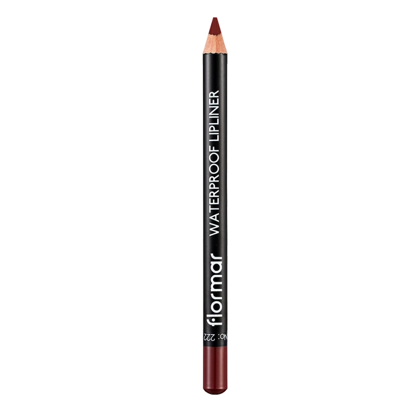  Водоустойчив молив за устни Flormar waterproof lipliner, Brown & Bold, 222 