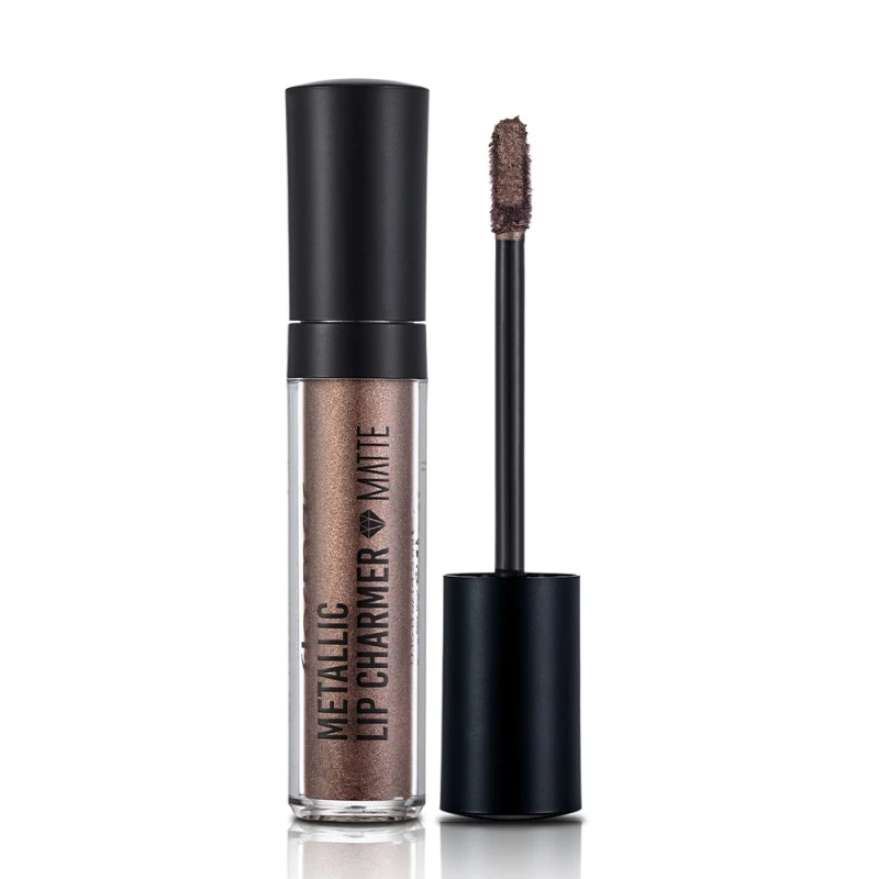 Металически матов блясък за устни Flormar Metallic Lip Charmer, Matte, 09