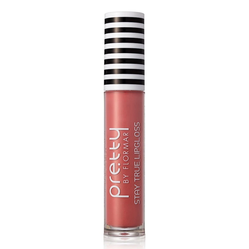  Дълготраен гланц за устни Pretty by Flormar, Stay True Lipgloss, Peach, 006 