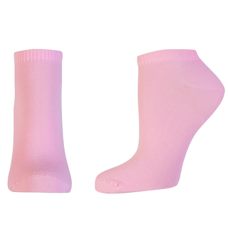 Детски бамбукови къси чорапи Agiva Happy Foottopia KIDS, 31-34, Розови