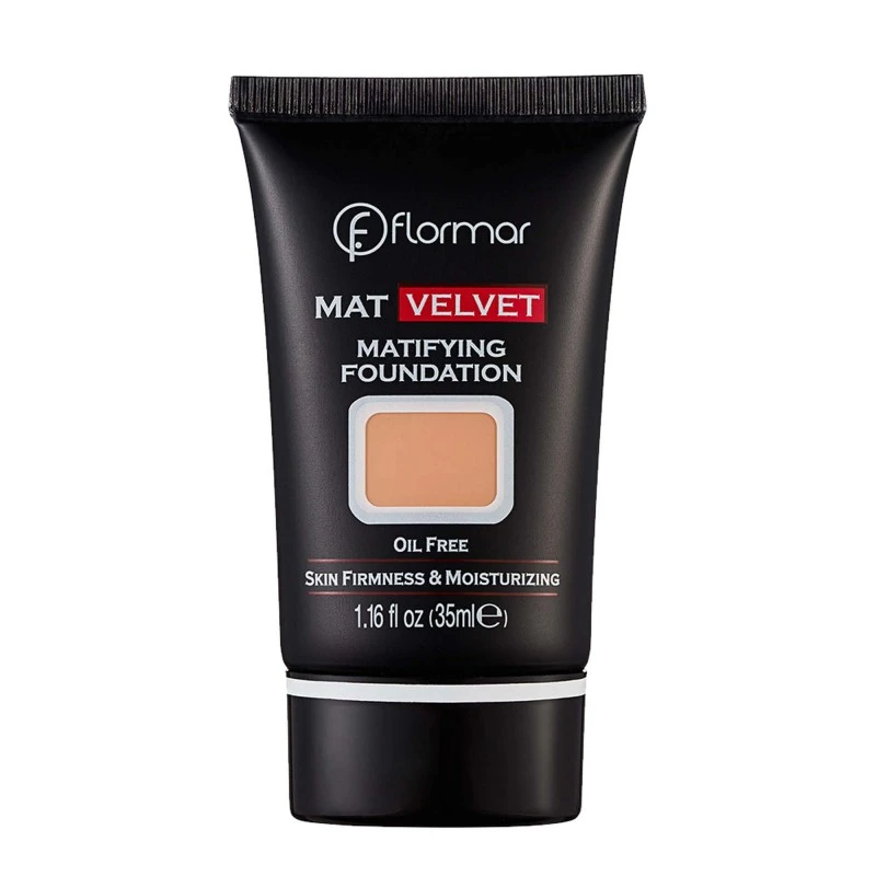  Матиращ фон дьо тен Flormar Mat Velvet, Golden Beige, 209 