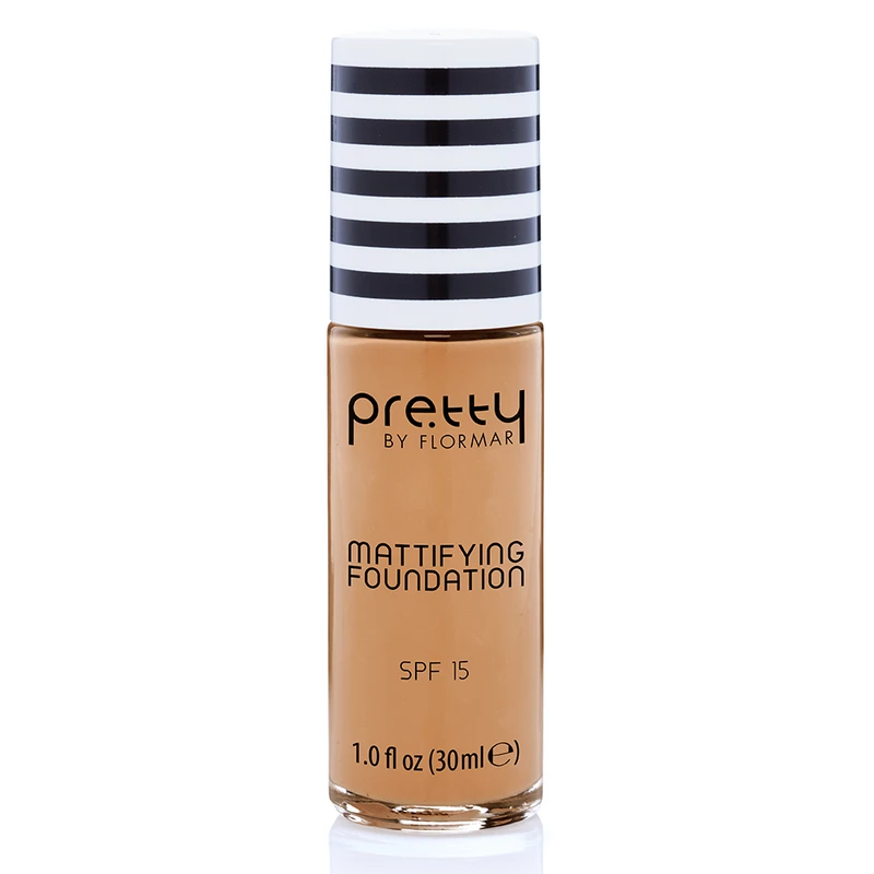 Матиращ фон дьо тен Pretty by Flormar Mattifying Foundation, Neutral ...